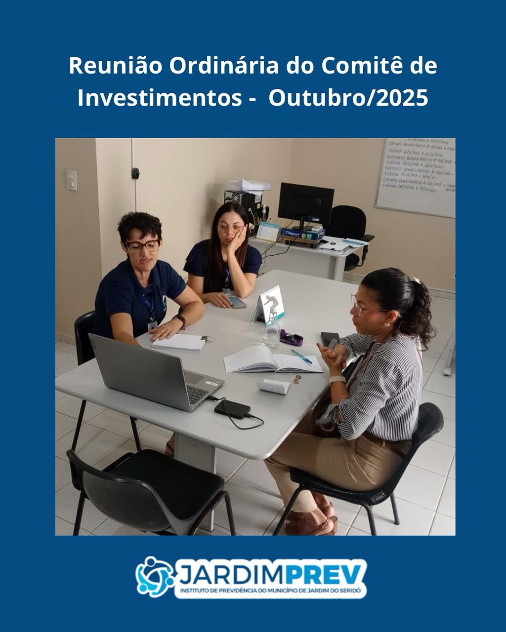 Reunião Ordinária do Comitê de Investimentos – Outubro/2025